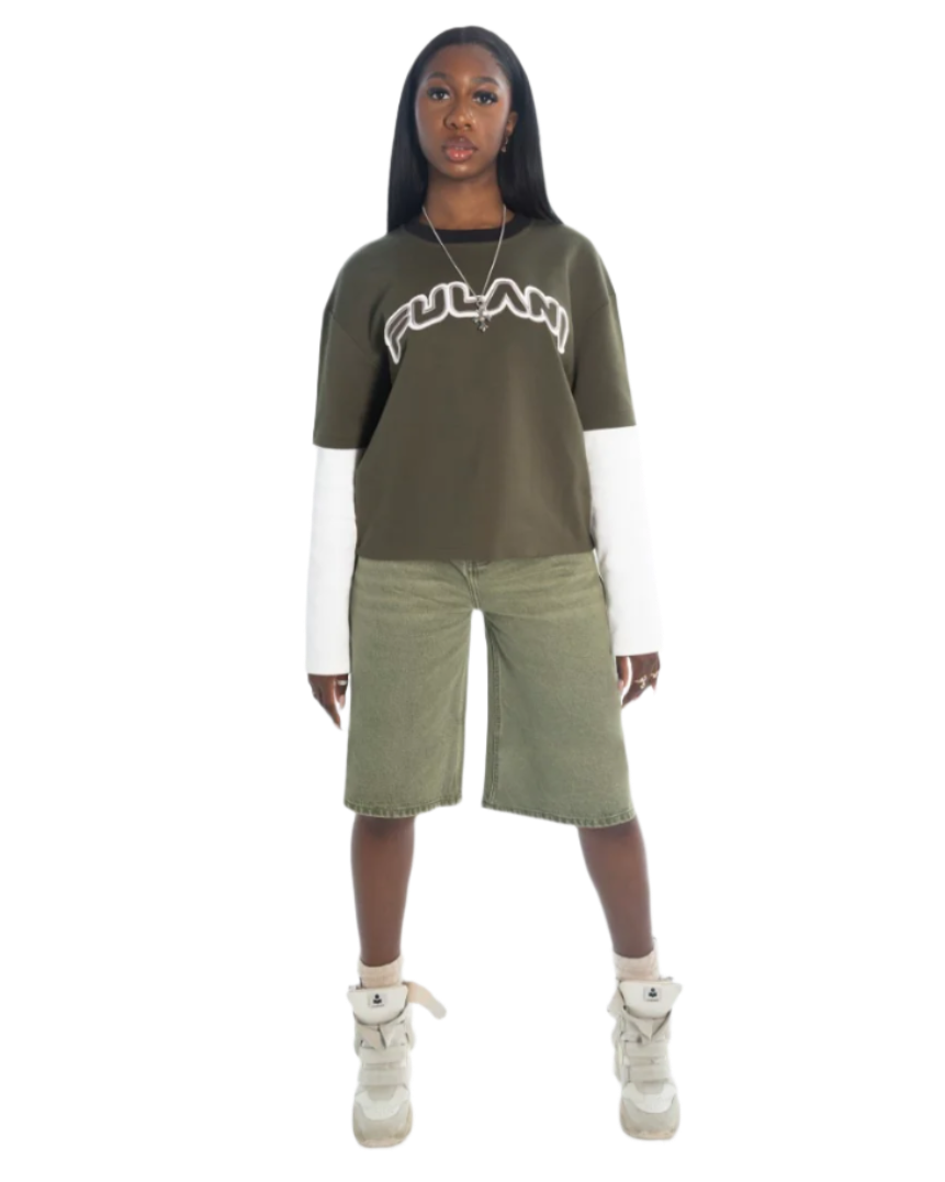 Fulani Double Waisted Jorts