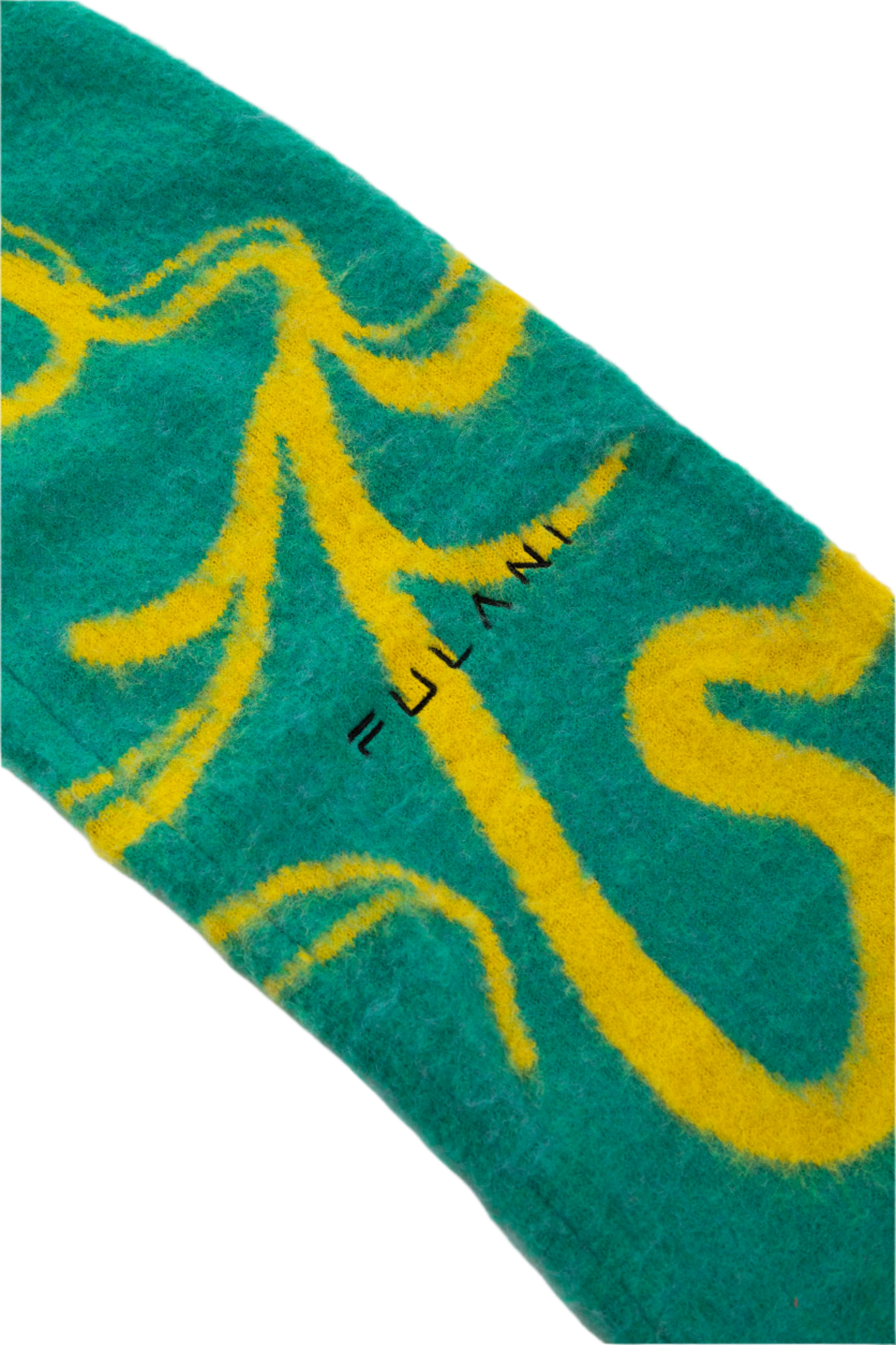 Oversized Mohair Pants Jungle Glow