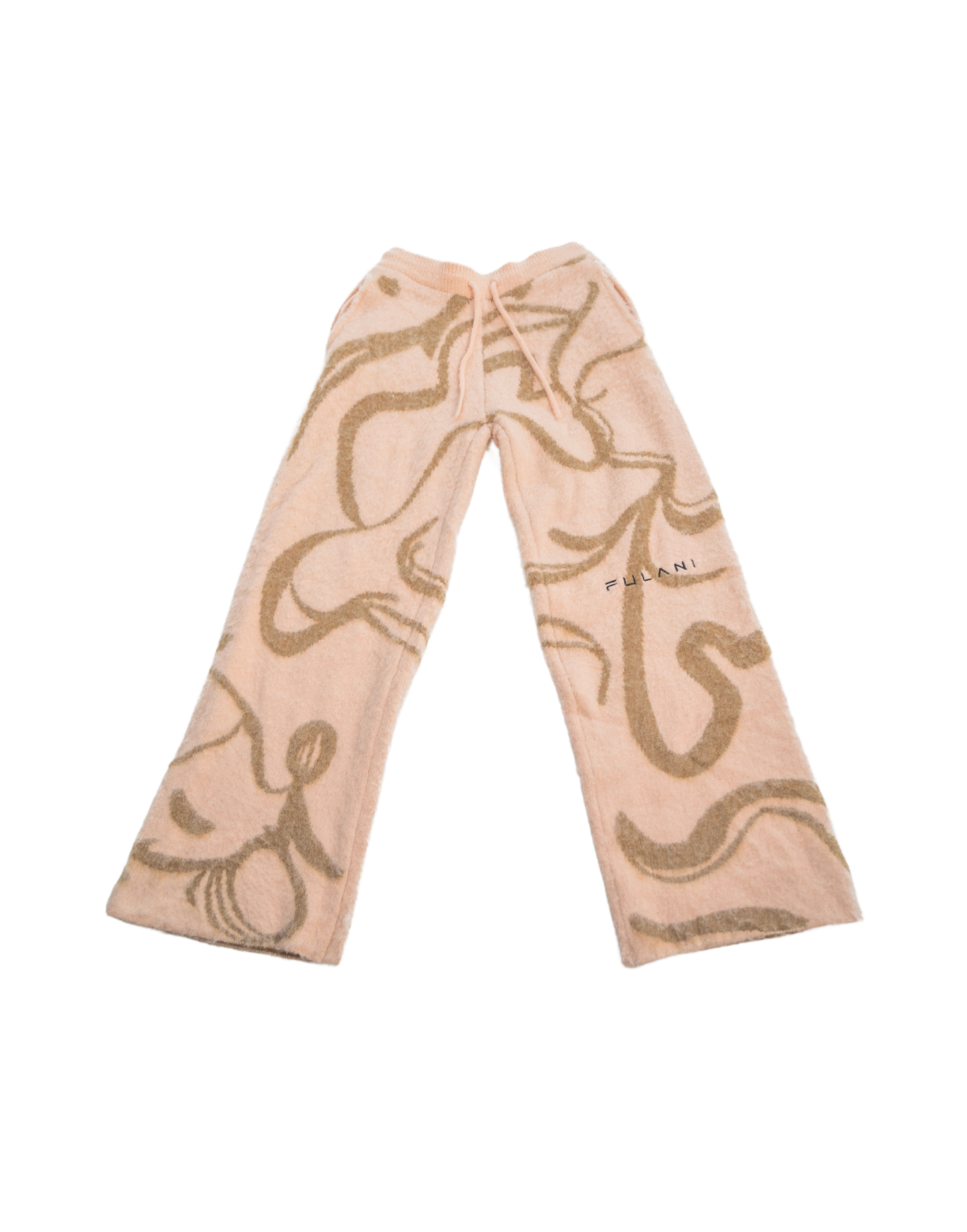 Oversized Mohair Pants Cocoa Blush