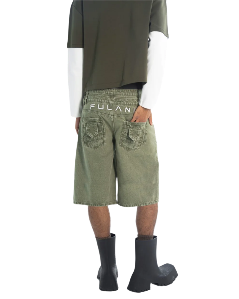 Fulani Double Waisted Jorts