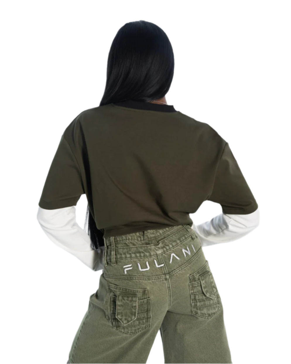 Fulani Double Waisted Jorts