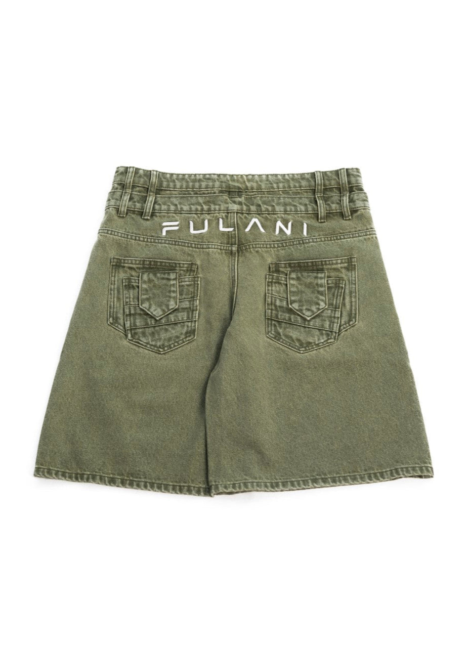 Fulani Double Waisted Jorts