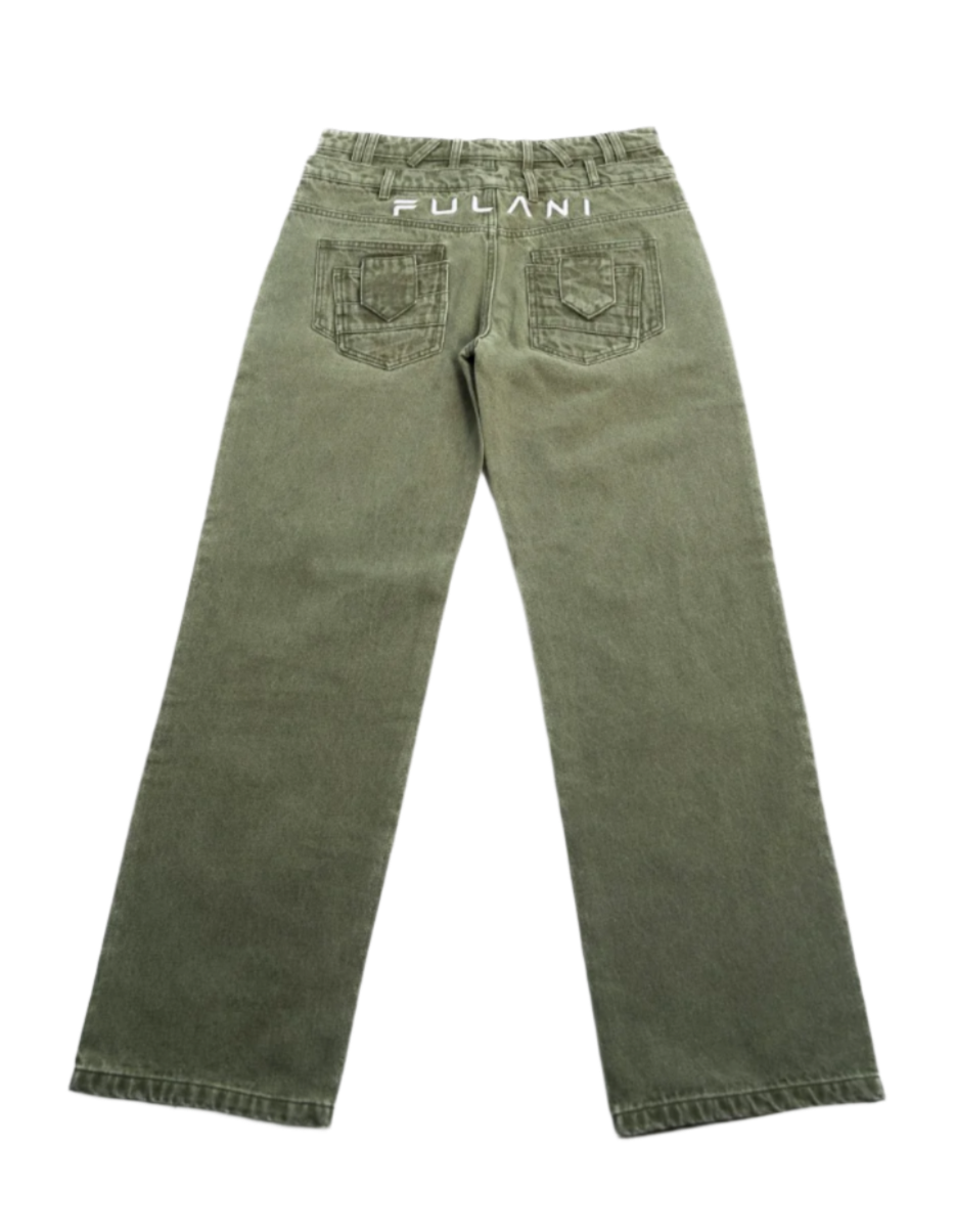 Fulani Double Waisted Jeans