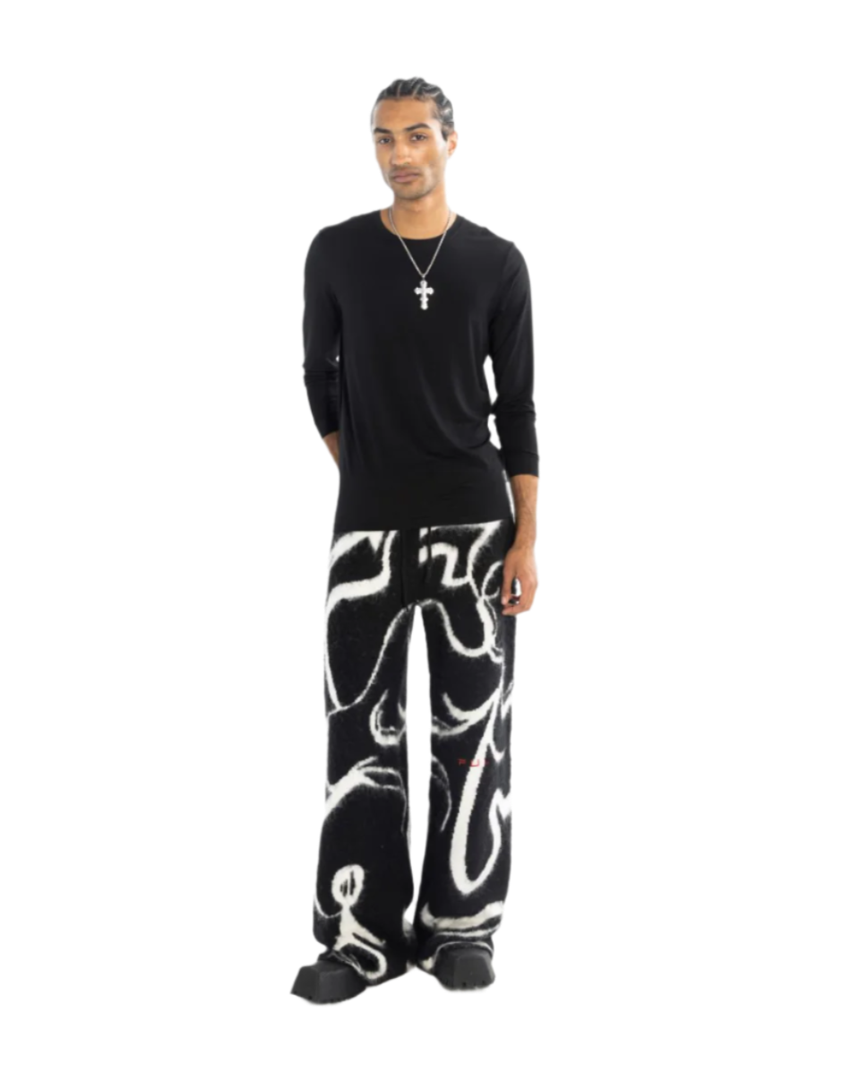 Oversized Mohair Pants Dusk & Dawn