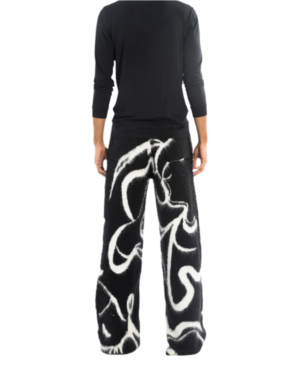 Oversized Mohair Pants Dusk & Dawn