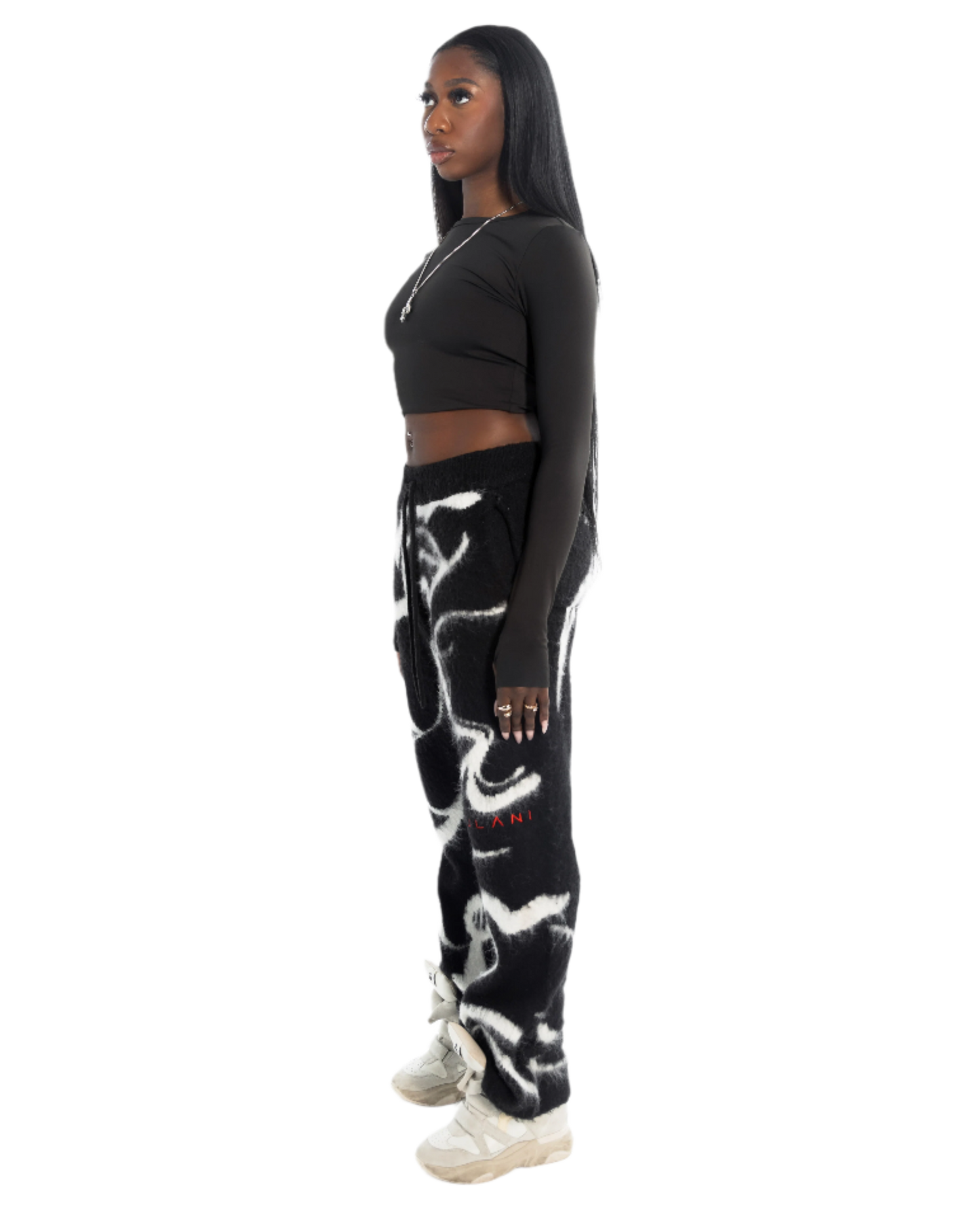 Oversized Mohair Pants Dusk & Dawn