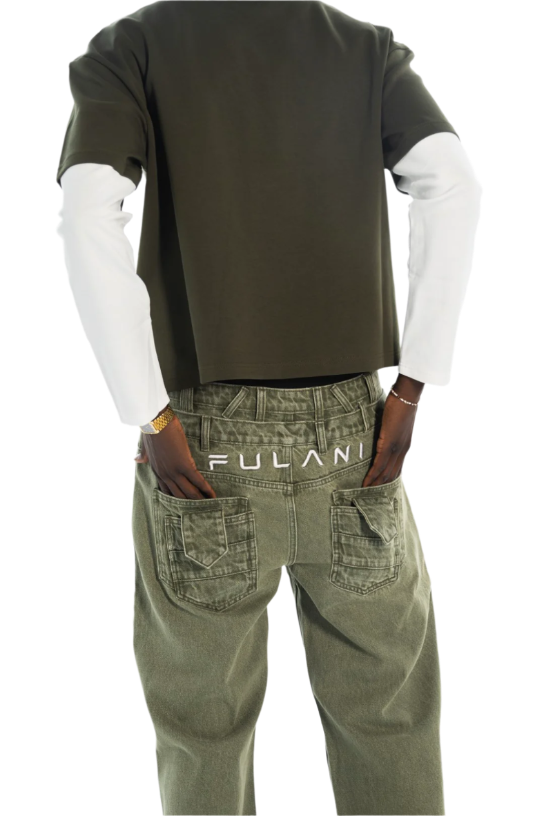 Fulani Double Waisted Jeans