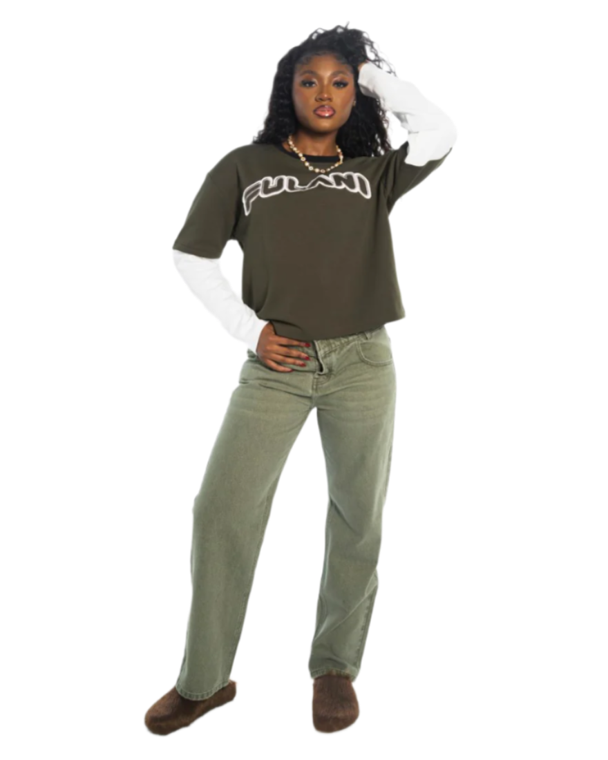 Fulani Double Waisted Jeans