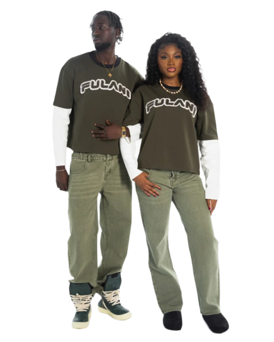 Fulani Double Waisted Jeans