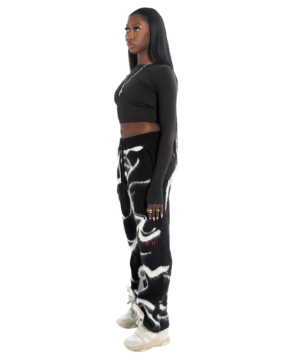 Oversized Mohair Pants Dusk & Dawn