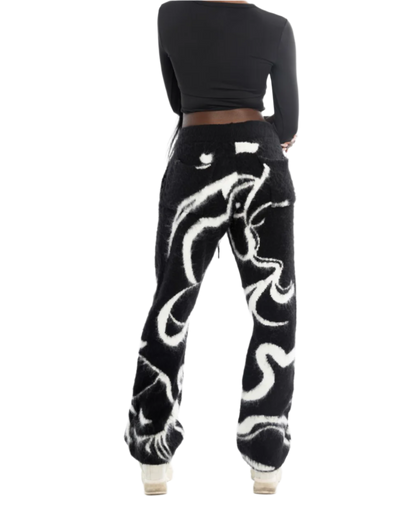 Oversized Mohair Pants Dusk & Dawn